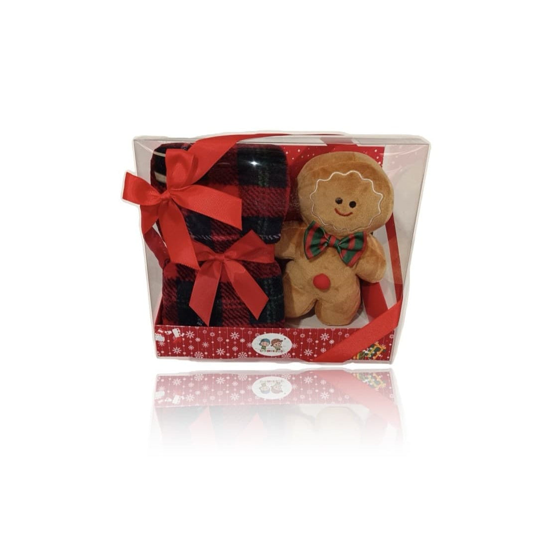 Set muñeco galleta jengibre + manta Navidad – 80x110 cm GAMBERRITOS 521111009