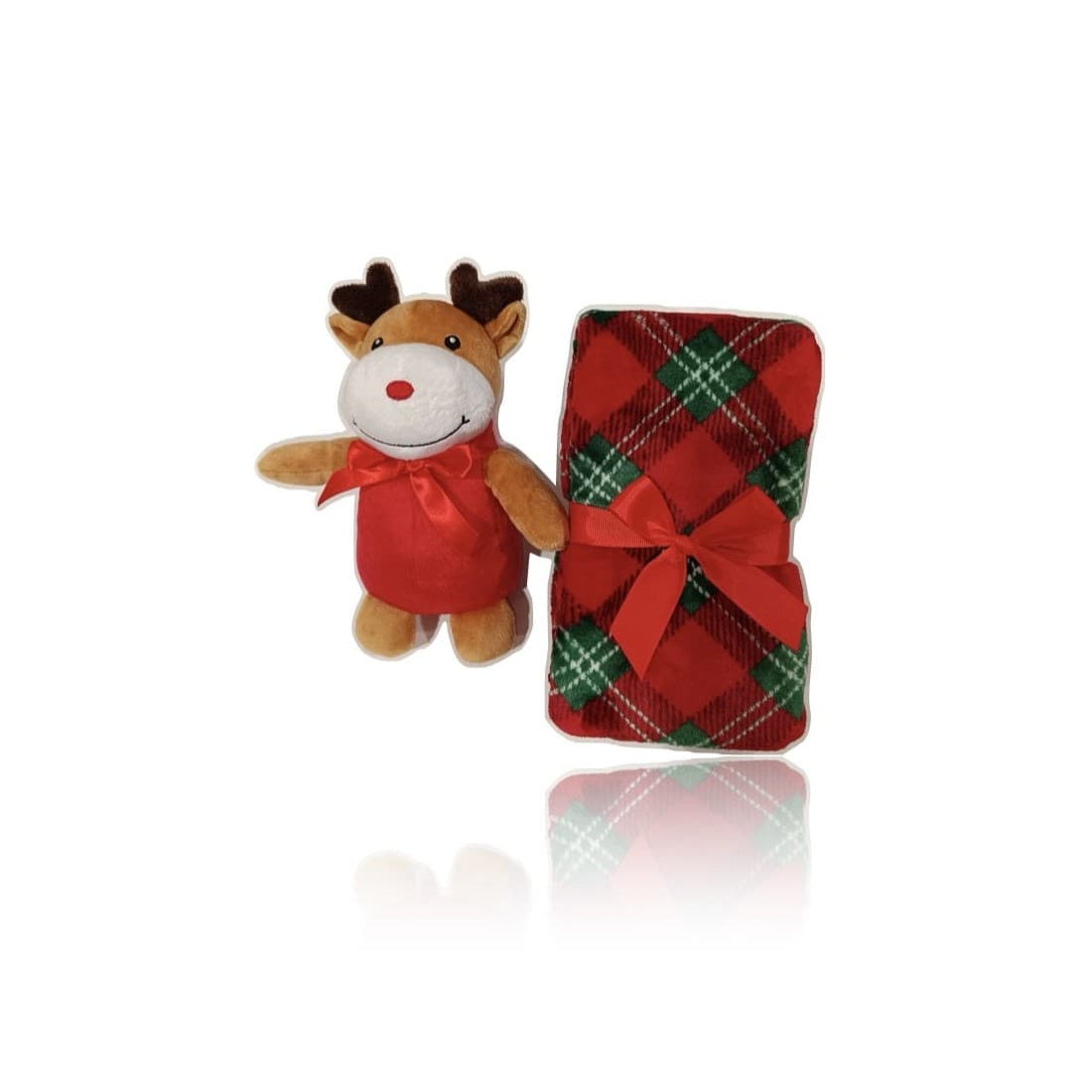 INTERBABY 421100020 Peluche ours en peluche étoile et couverture