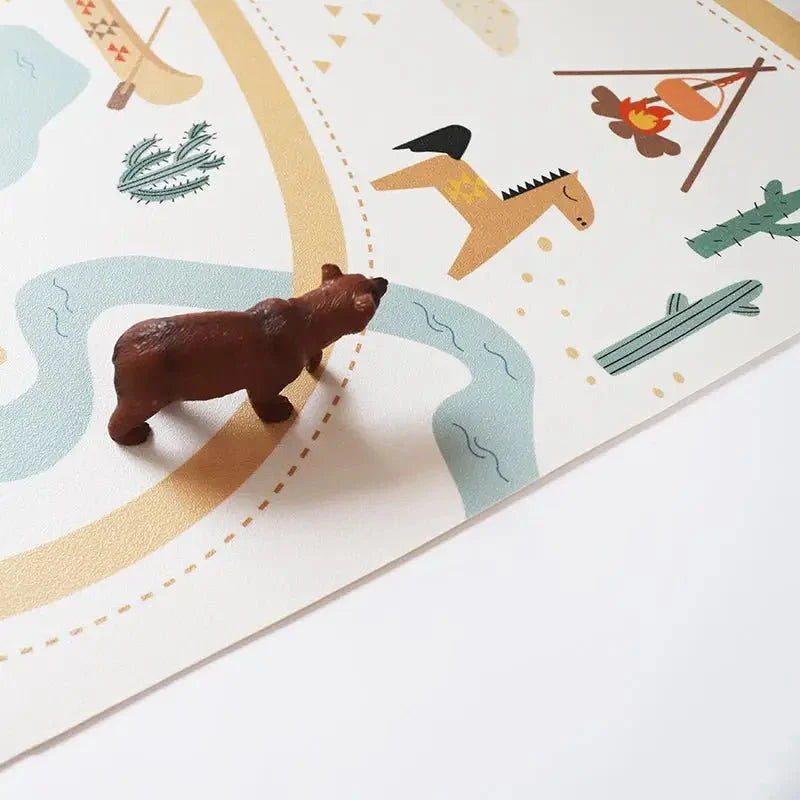 Alfombra infantil Vinílica reciclada SUPER WESTERN