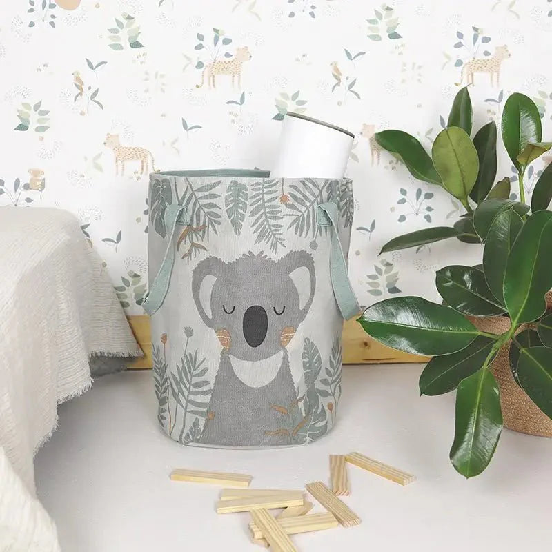 Cesta de almacenaje OLSEN para dormitorio infantil