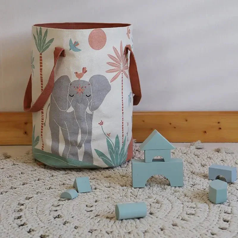 Cesta de almacenaje para dormitorio infantil MALENA