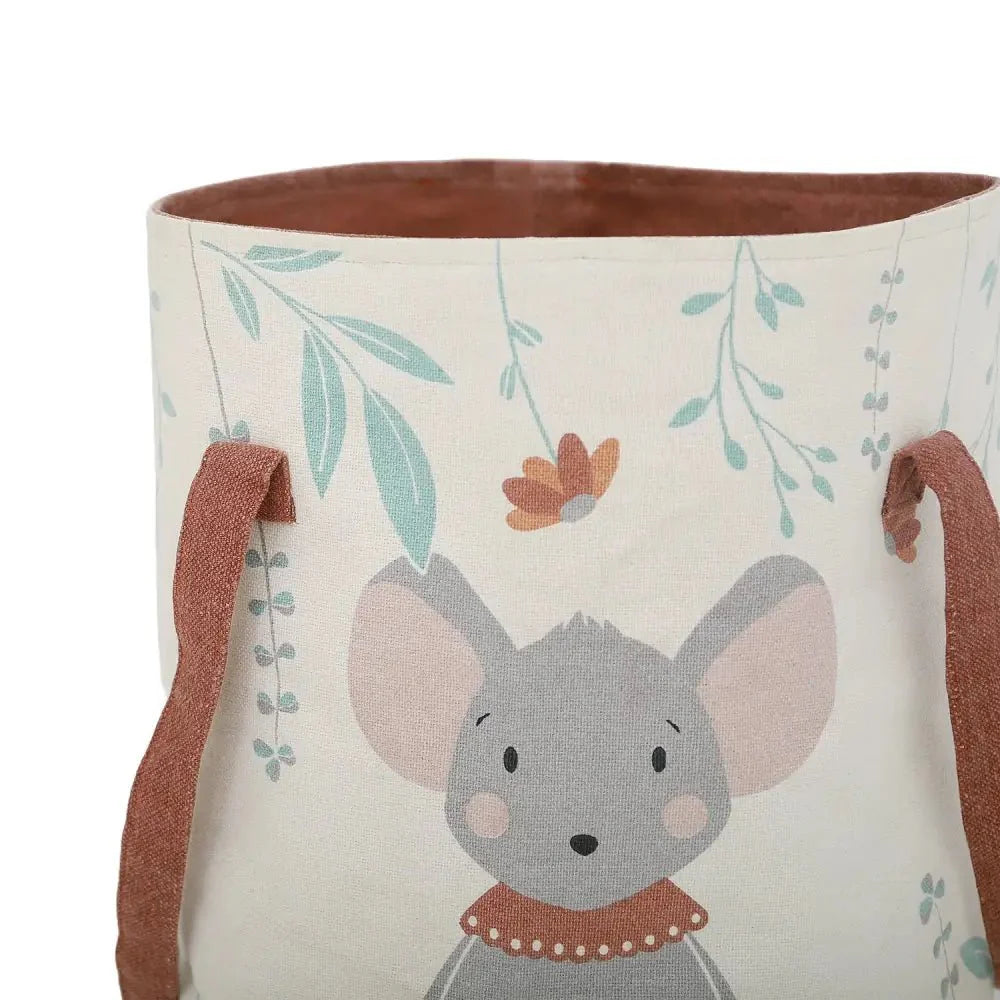 Cesta de almacenaje POLY para dormitorio infantil