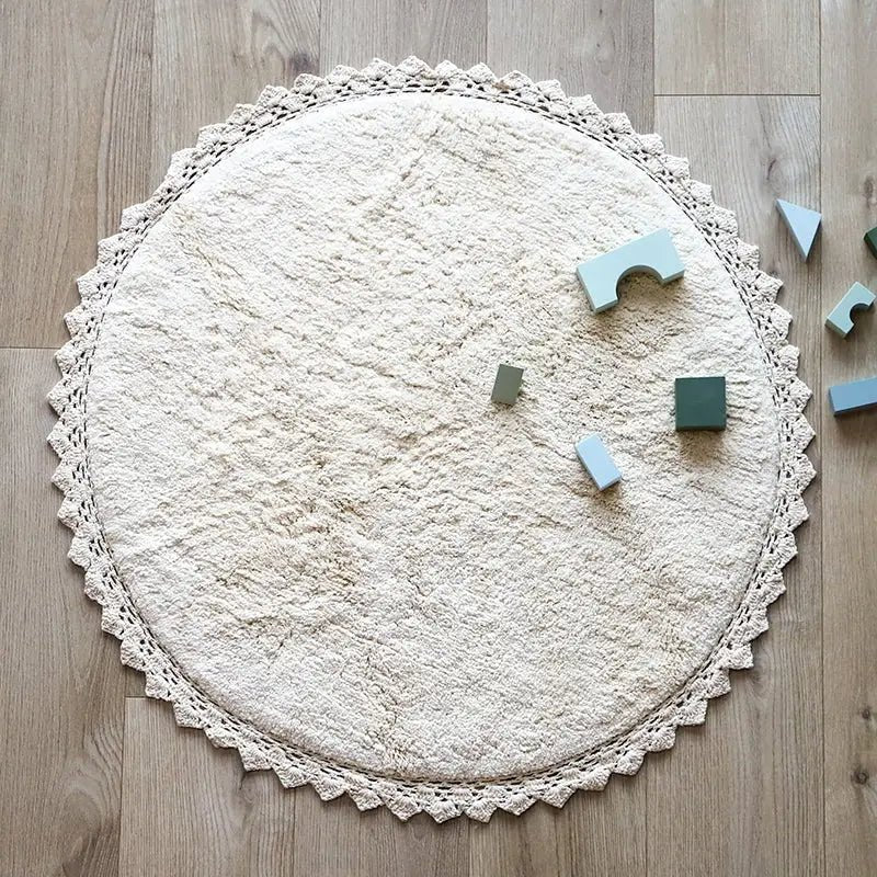 Alfombra Infantil 110 cm PERLA ECRU