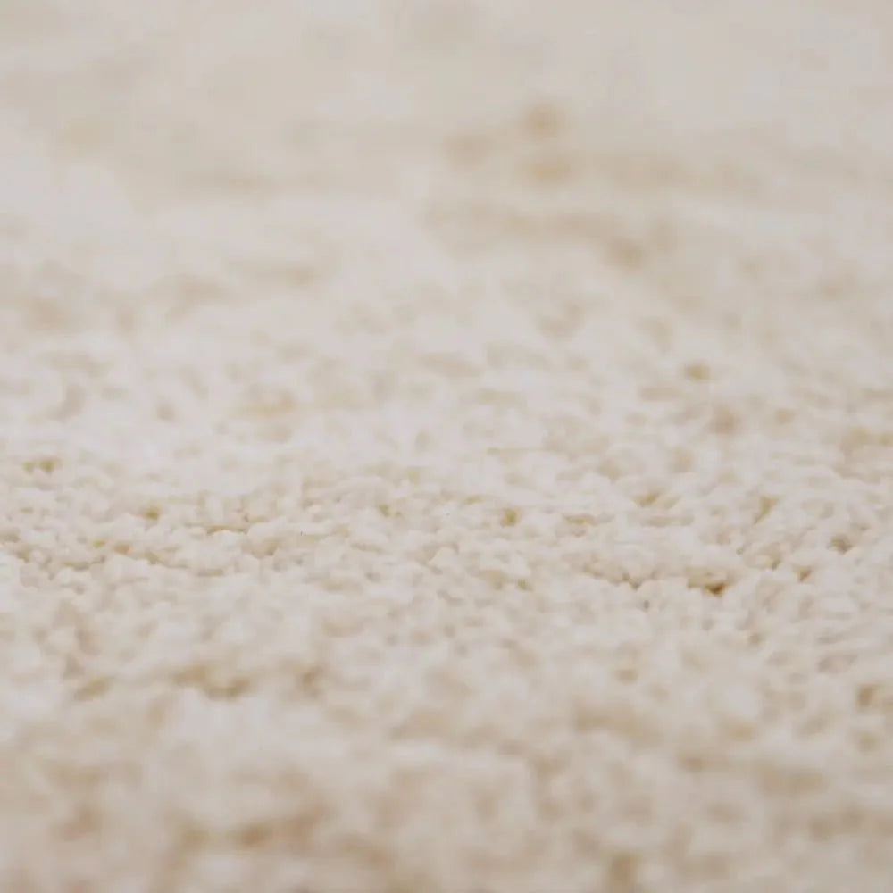 Alfombra Infantil 110 cm PERLA SABLE Algodón Lavable en lavadora