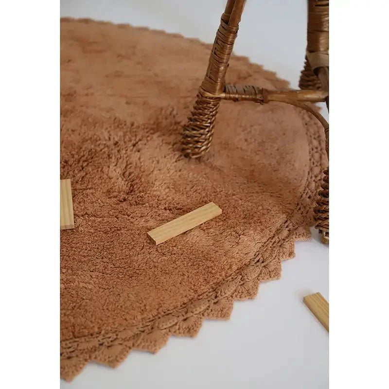 Alfombra Infantil 110 cm PERLA TOFFEE