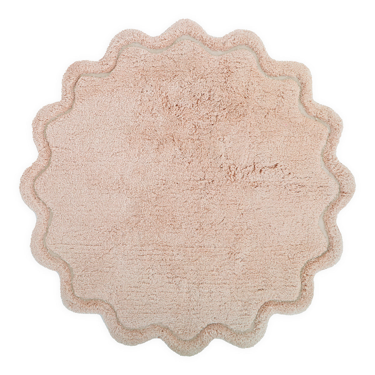 Alfombra Infantil 110 cm SWEET APRIL NUDE Algodón Lavable en lavadora