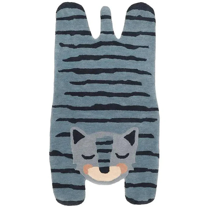 Alfombra Infantil 125 cm BLUE TIGER