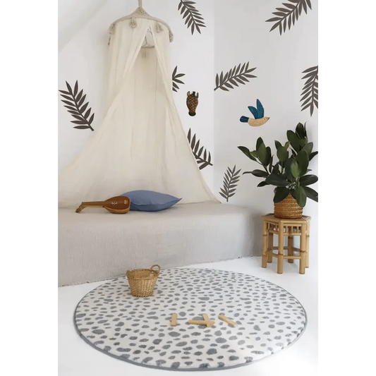 Alfombra Infantil MALDÄ SILVER BLUE 120cm