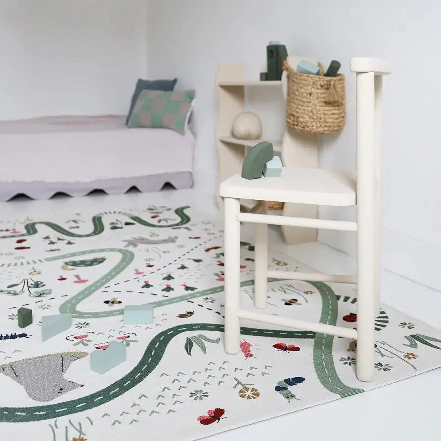 Alfombra Infantil PLAYRUG GARDEN LIFE 123x80