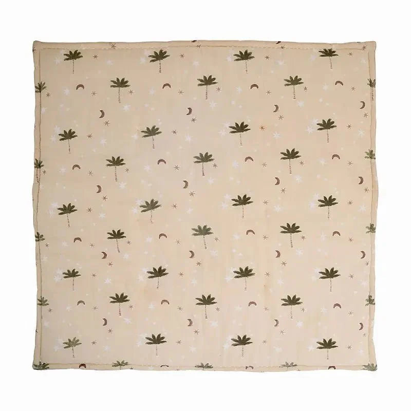 Alfombra de descanso impresa con palmeras JAIPURY 100x100