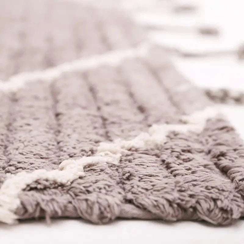 Alfombra de algodón lavable en lavadora LÄSSA Stone S 100x150