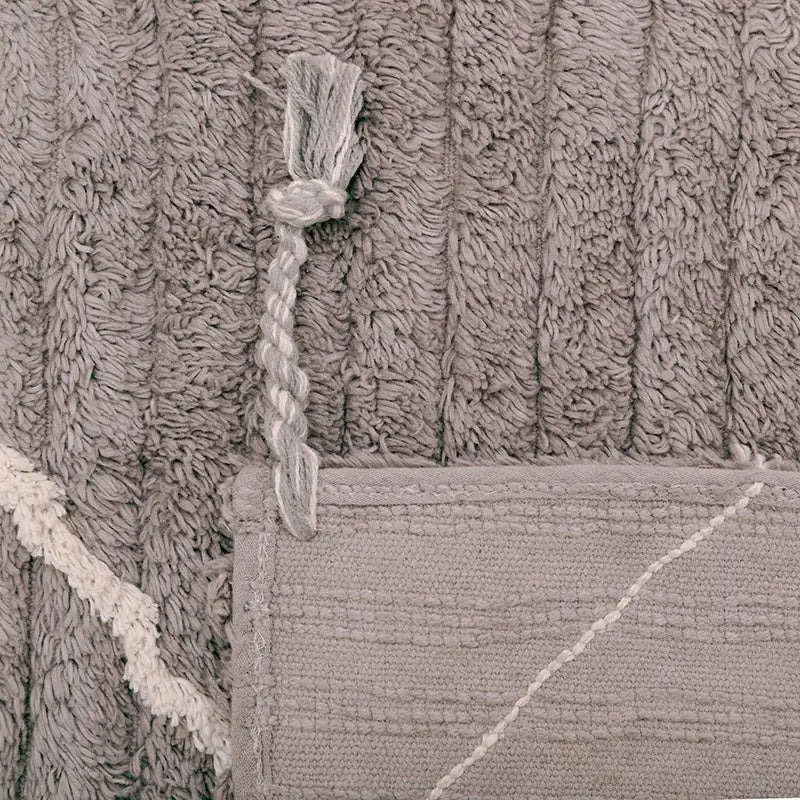 Alfombra de algodón lavable en lavadora LÄSSA Stone S 100x150