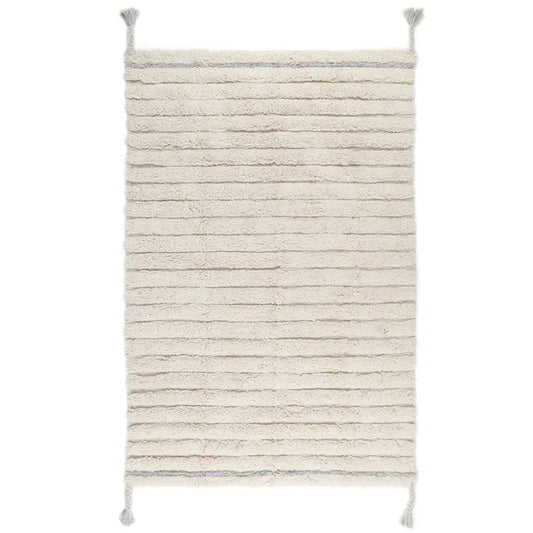 Alfombra infantil de algodón lavable DALIA BLEU