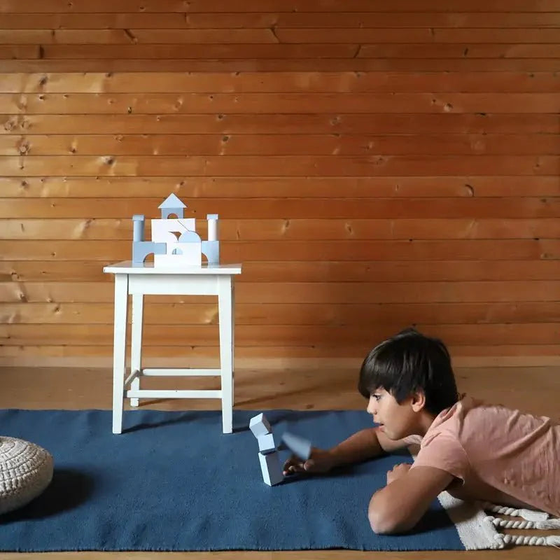 Alfombra infantil de algodón LISBOA BLEU