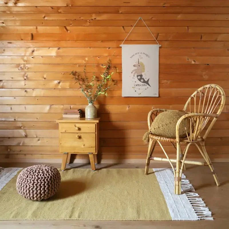 Alfombra infantil de algodón LUCIA MOUTARDE