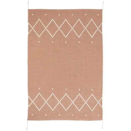 Alfombra infantil MALLORCA ROSE ARGILE