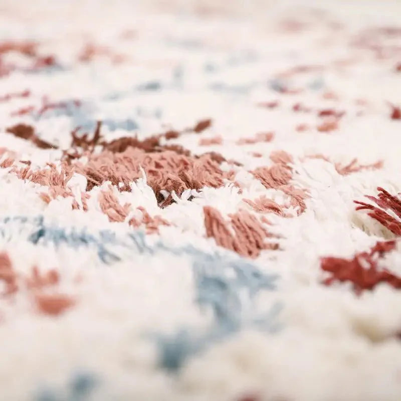 Alfombra de algodón lavable en lavadora berbère KARMEN 100x160