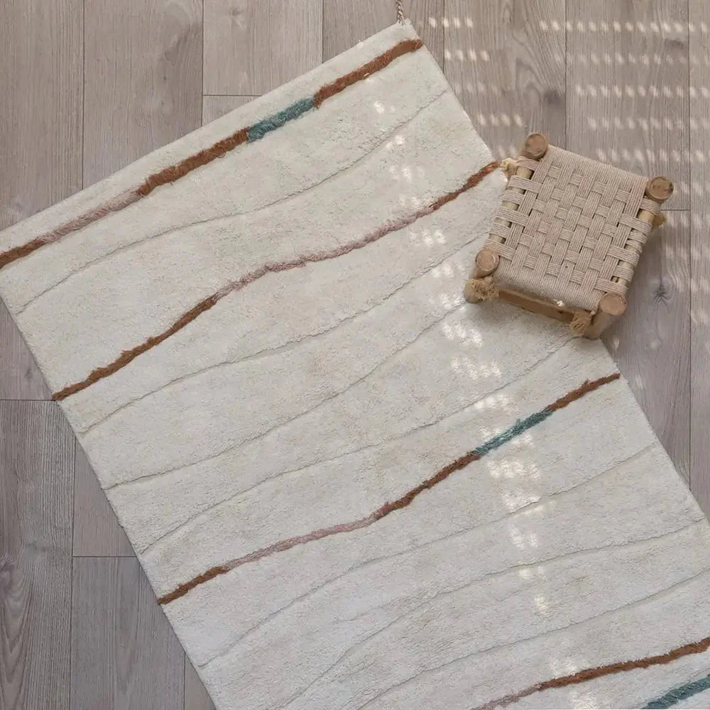 Alfombra infantil de algodón lavable SERENA L