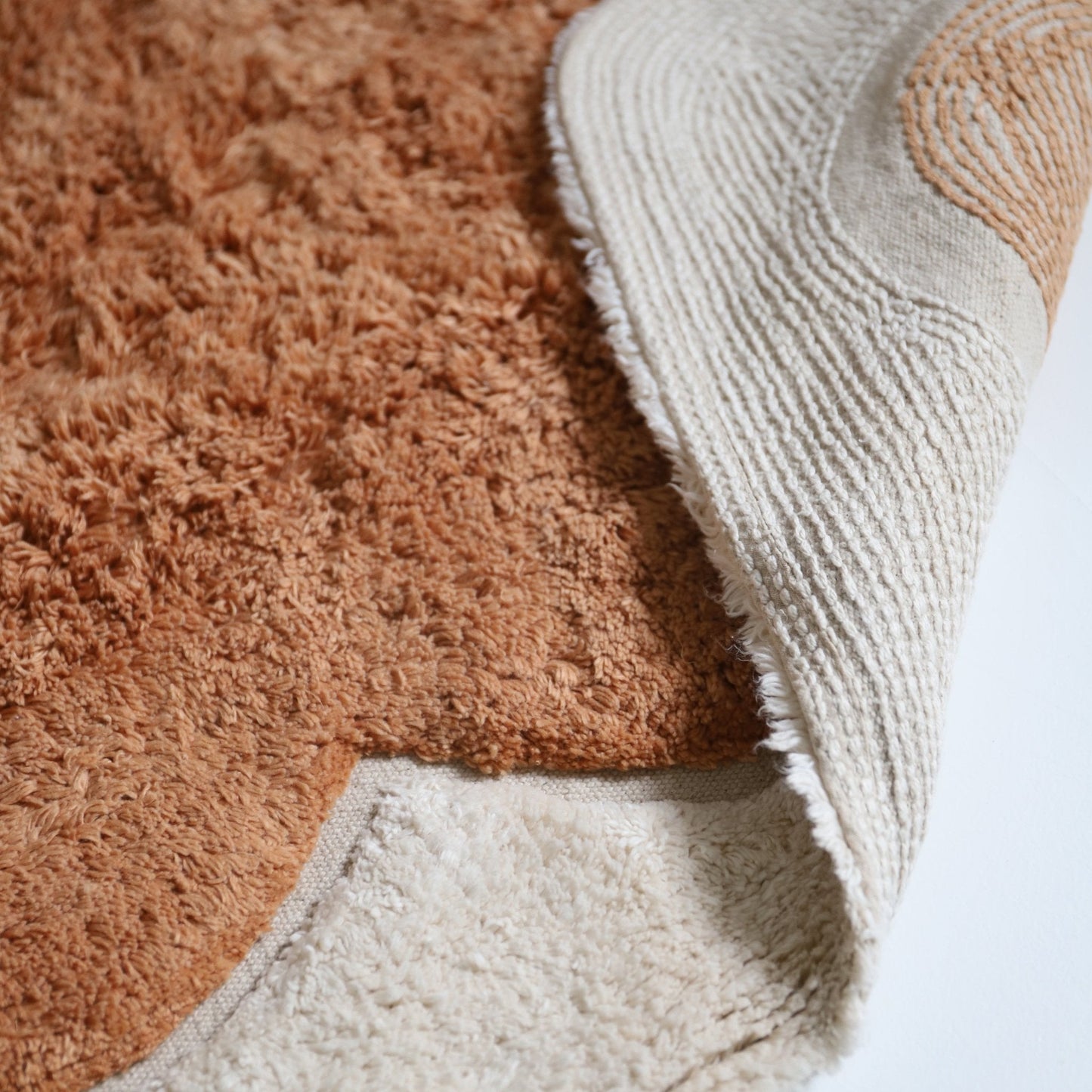 Alfombra infantil de diseño galleta Alfonsina "tostada" 100x150cm