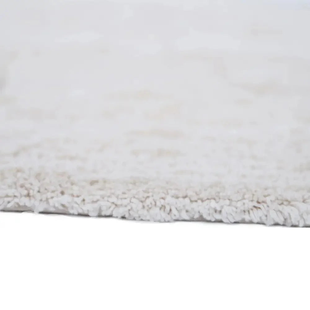 Alfombra infantil de algodón lavable con estampado de flores GENTLE FLORA Algodón Lavable en lavadora