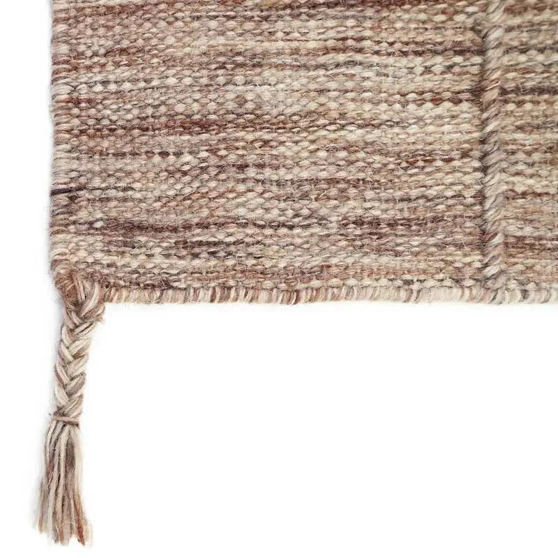 Alfombra de lana LHENA BRUN ROSE L