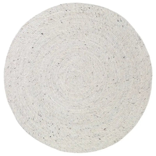 Alfombra de lana redonda NEETHU NATUREL S