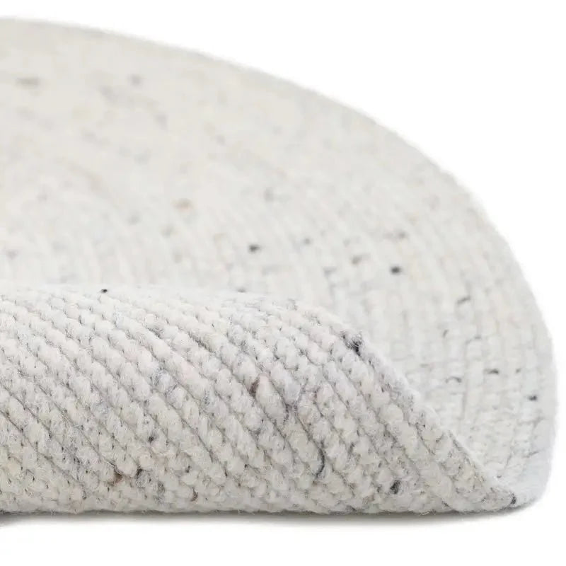 Alfombra de lana redonda NEETHU NATUREL M