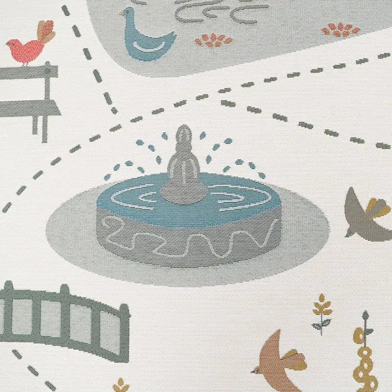 Alfombra infantil interior y exterior BIRD PARADISE 123x180