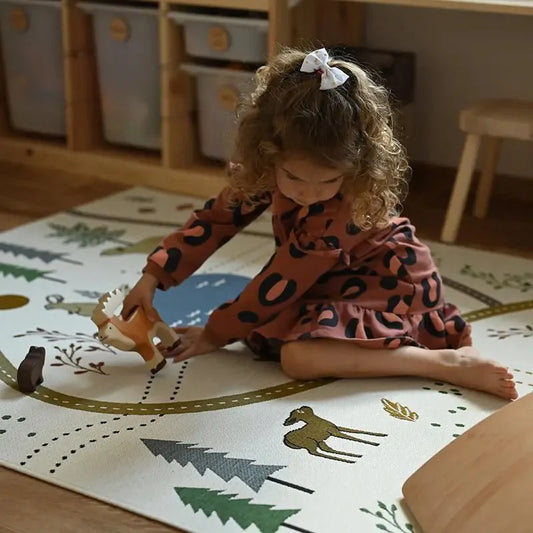Alfombra infantil interior y exterior LITTLE FOREST