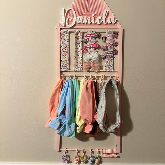 Organizador Personalizado de Accesorios para el Cabello Infantil
