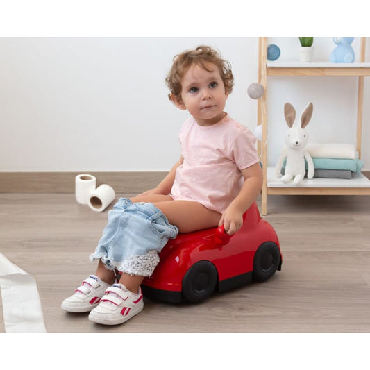Penico vermelho para bebé com espelhos 211103184 Kiokids