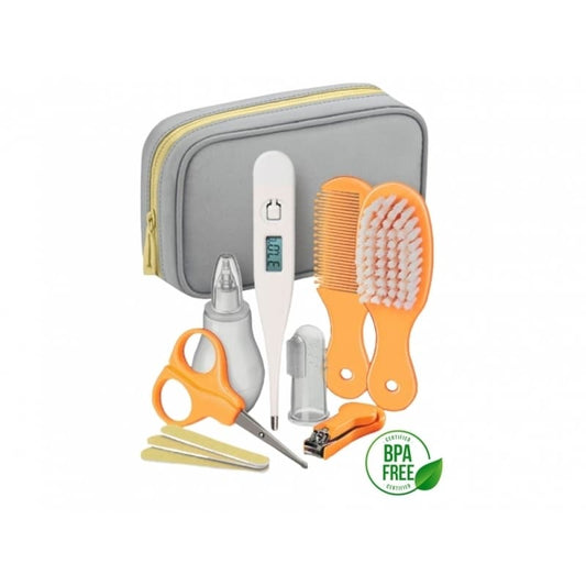 Pack de Cuidado del Bebé Mobiclinic Set Completo de 8 Accesorios Termómetro Digital en Forma de Chupete 3B9ACD0A