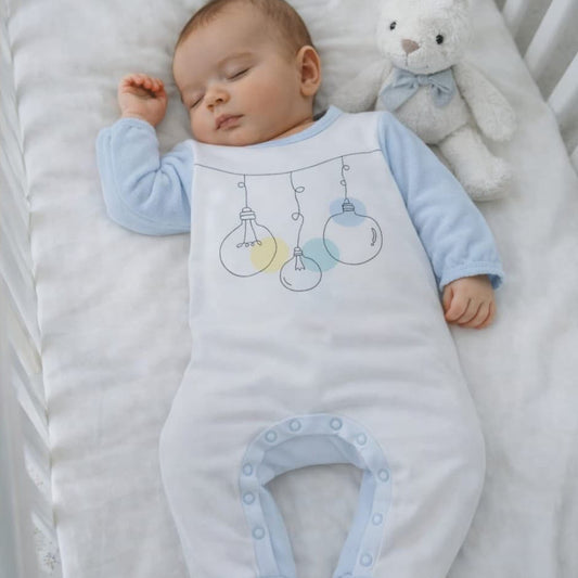 Pelele bebé manga larga CALAMARO bombillas 621033011