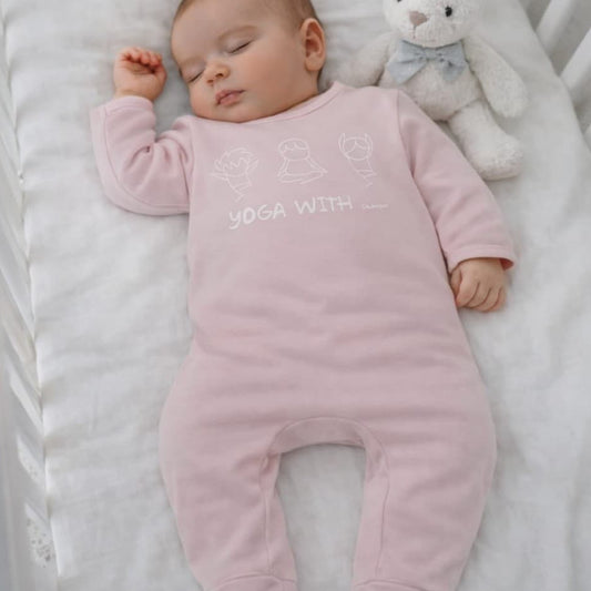 Pelele bebé manga larga CALAMARO 621033013 Yoga con Calamaro