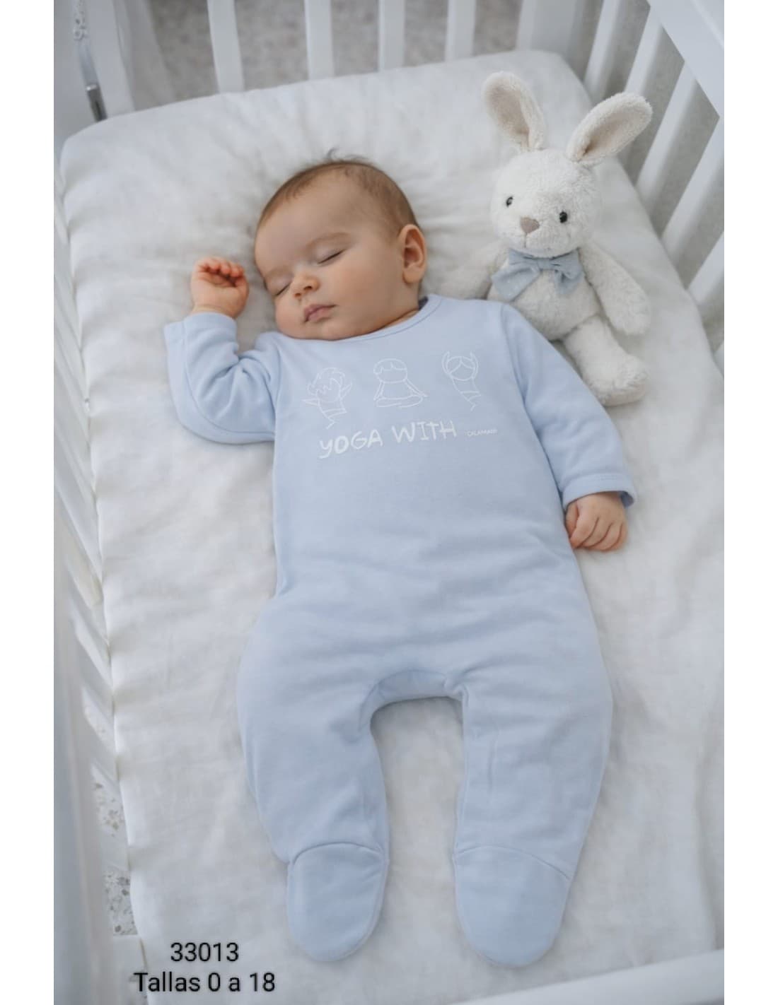 Pelele bebé manga larga CALAMARO 621033013 Yoga con Calamaro