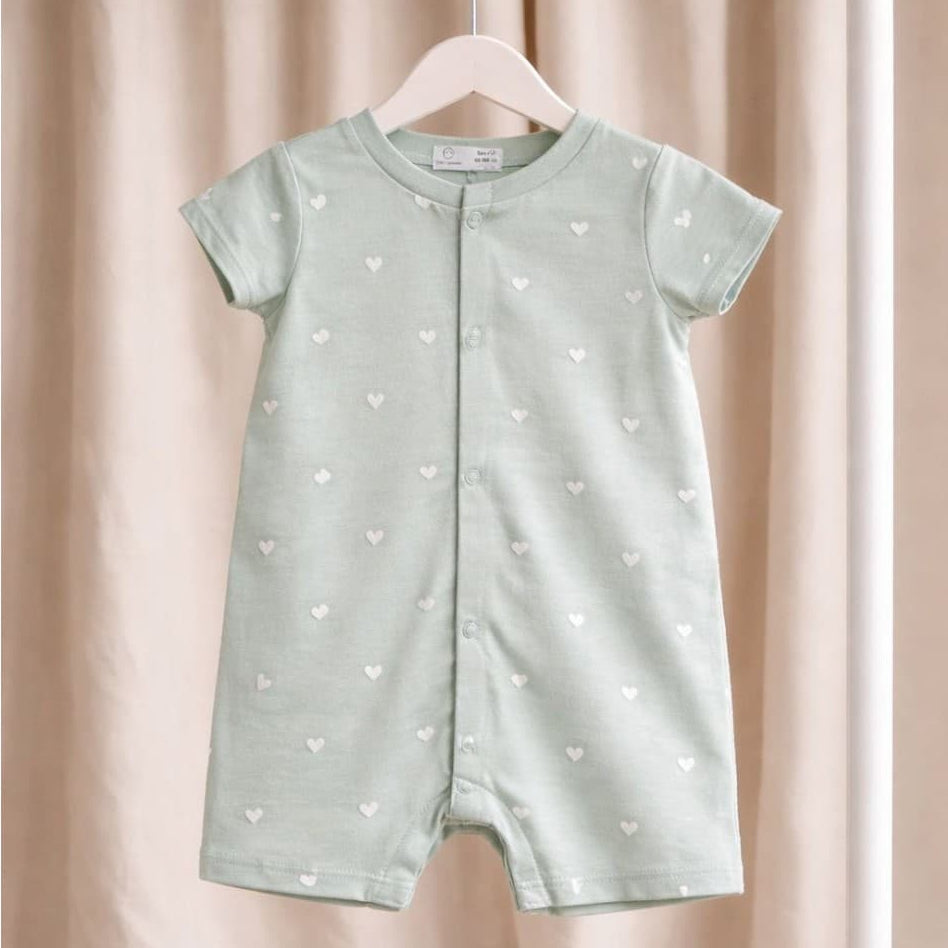 Pelele bebé verde agua Street Monkey 621061080– Cómodo, fresco y perfecto para verano