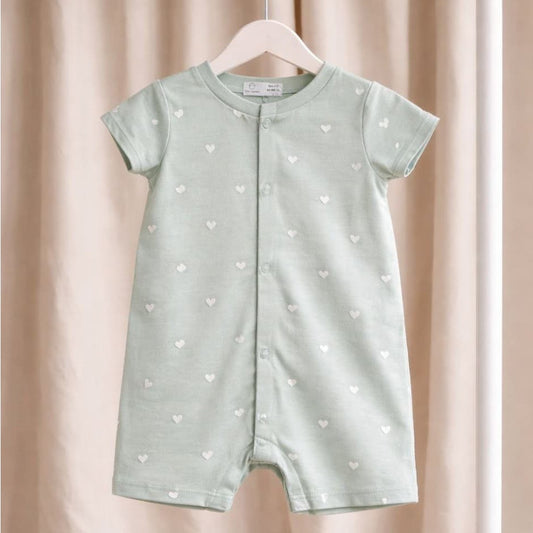 Pelele bebé verde agua Street Monkey 621061080– Cómodo, fresco y perfecto para verano