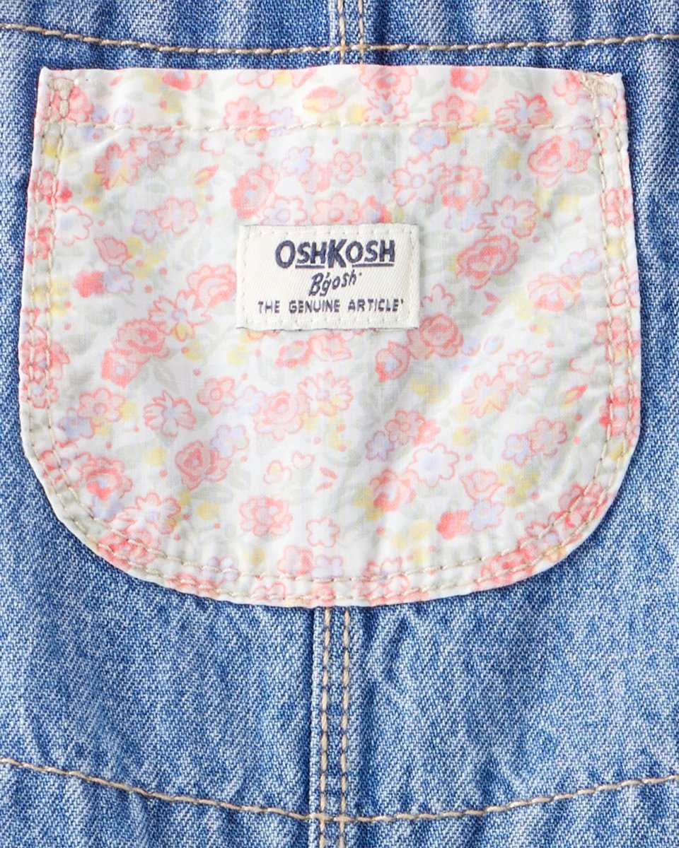 Peto de algodón con diseño floral