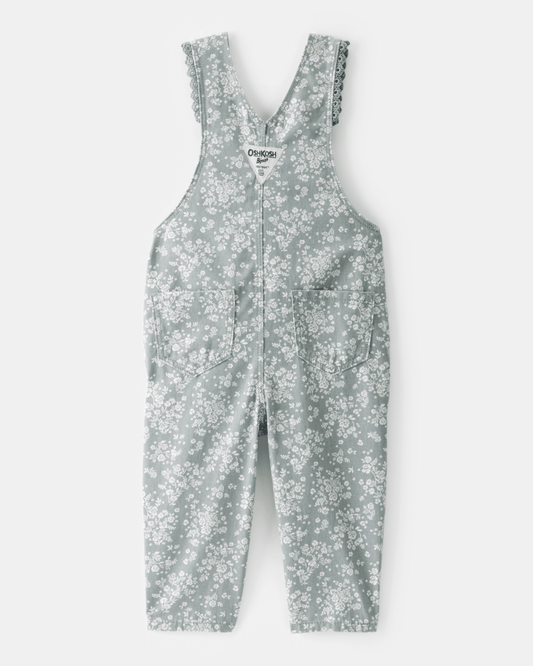 Peto verde estampado floral