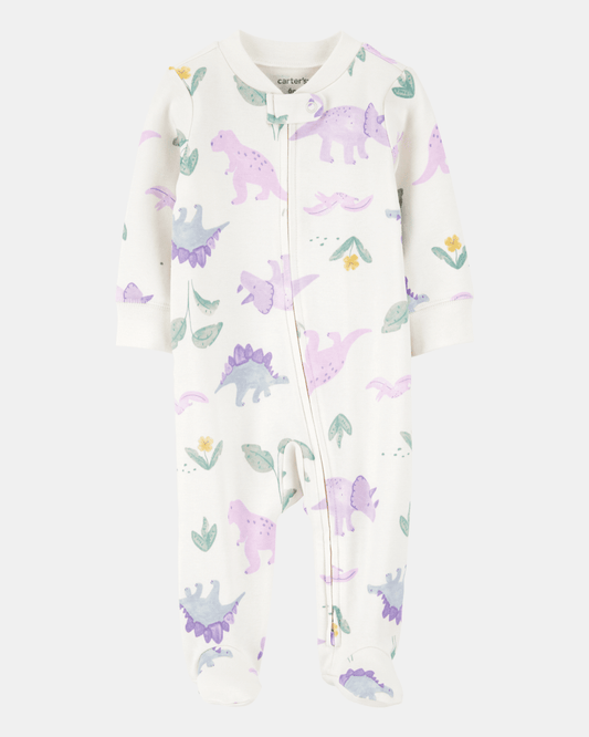 Pijama entero algodón diseño dinos