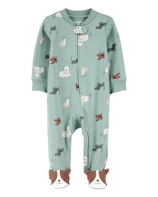 Pijama entero algodón diseño perros