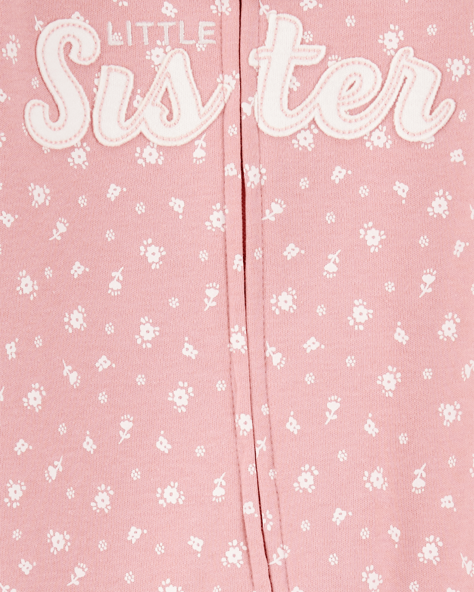 Pijama entero algodón diseño sister