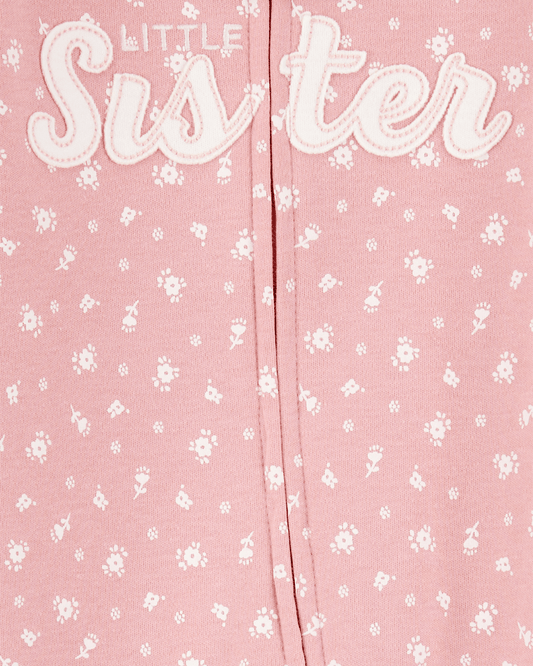 Pijama entero algodón diseño sister