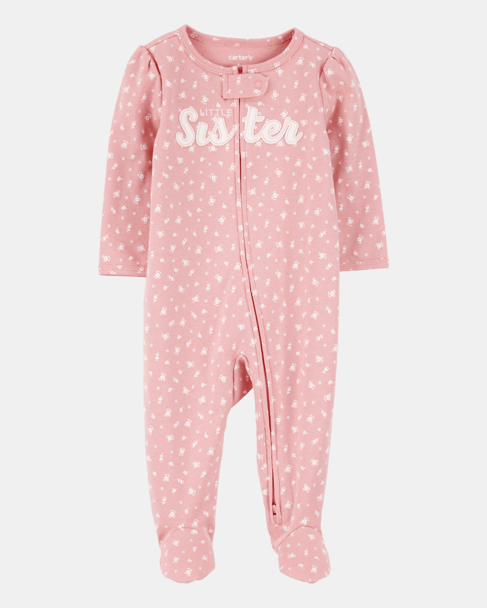 Pijama entero algodón diseño sister