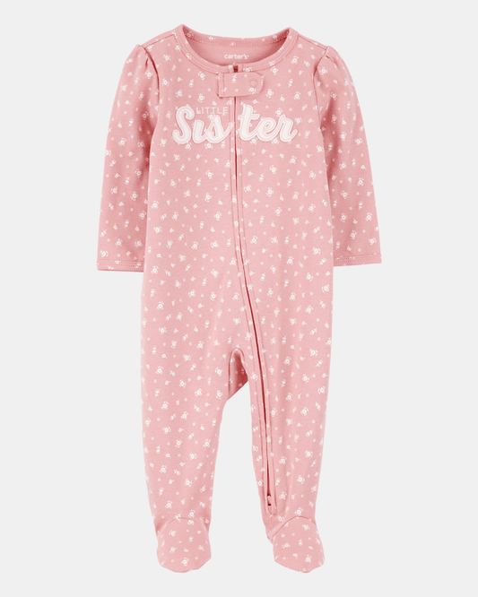 Pijama entero algodón diseño sister