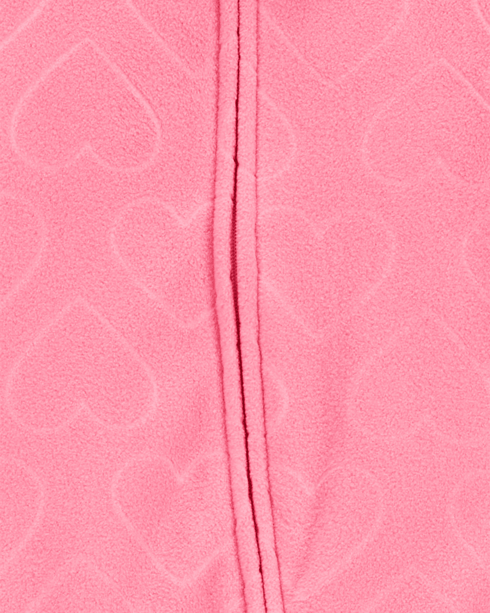 Pijama entero de micropolar diseño corazones