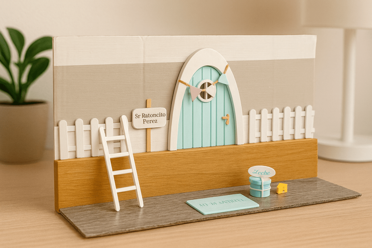 Puerta del Ratoncito Pérez Personalizada 3D