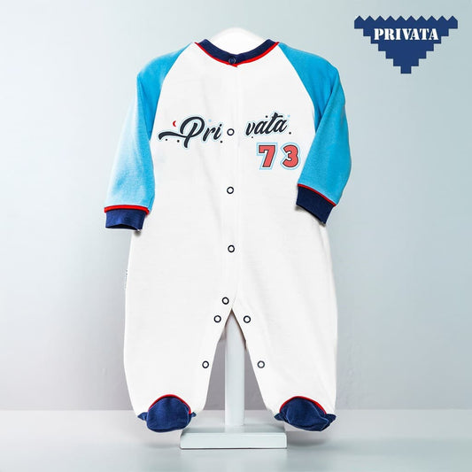 Pelele bebé algodón abierto delante Privata PV25003