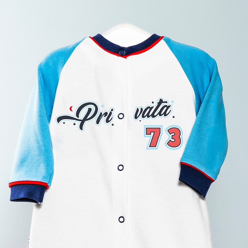 Pelele bebé algodón abierto delante Privata PV25003