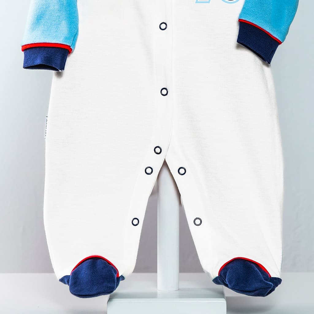 Pelele bebé algodón abierto delante Privata PV25003